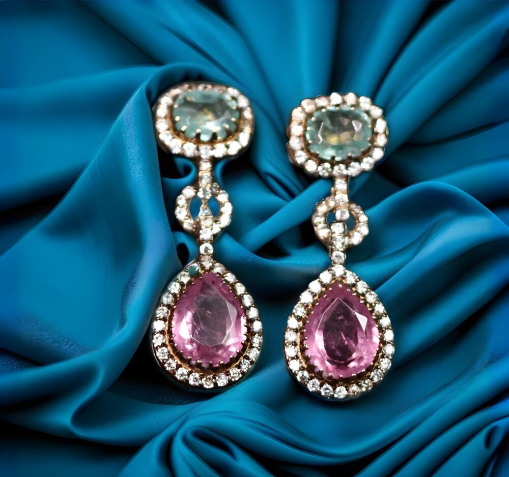 Victorian Hangings with ruby